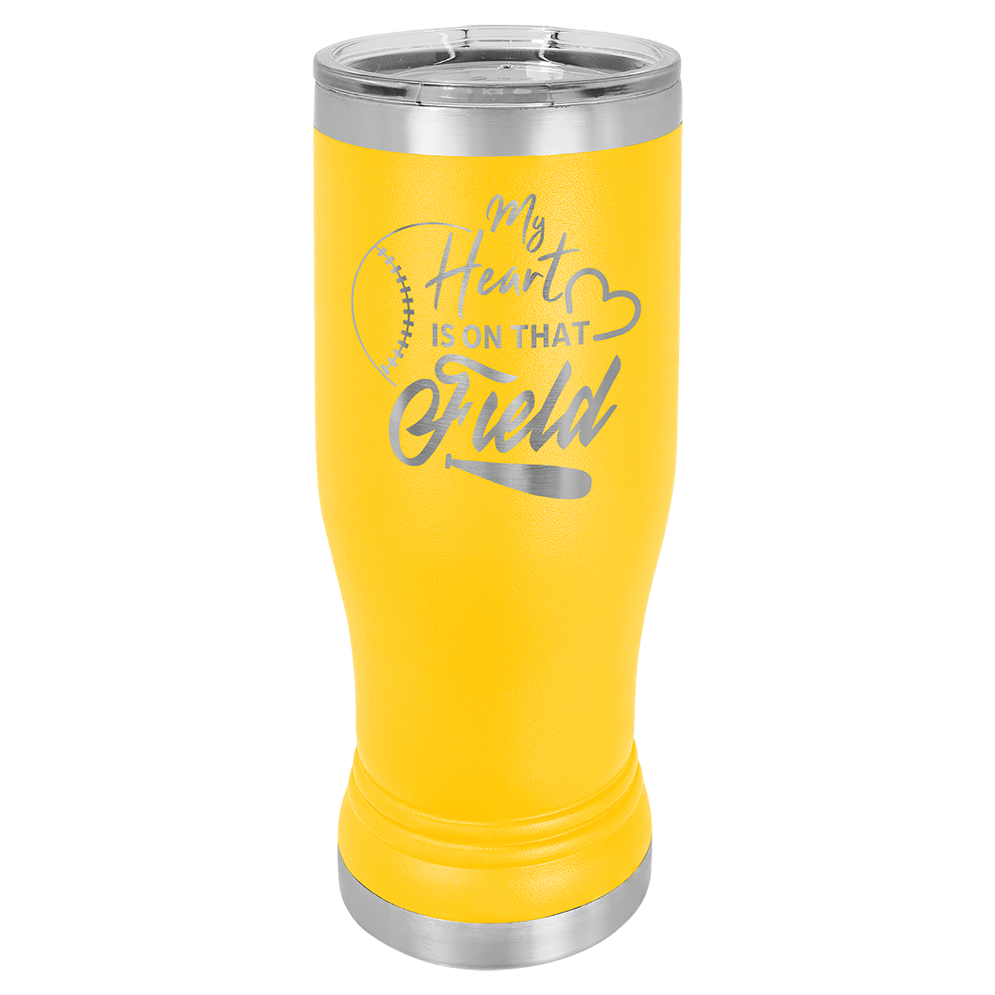 14oz Laser Engraved Personalized Pilsner Tumbler