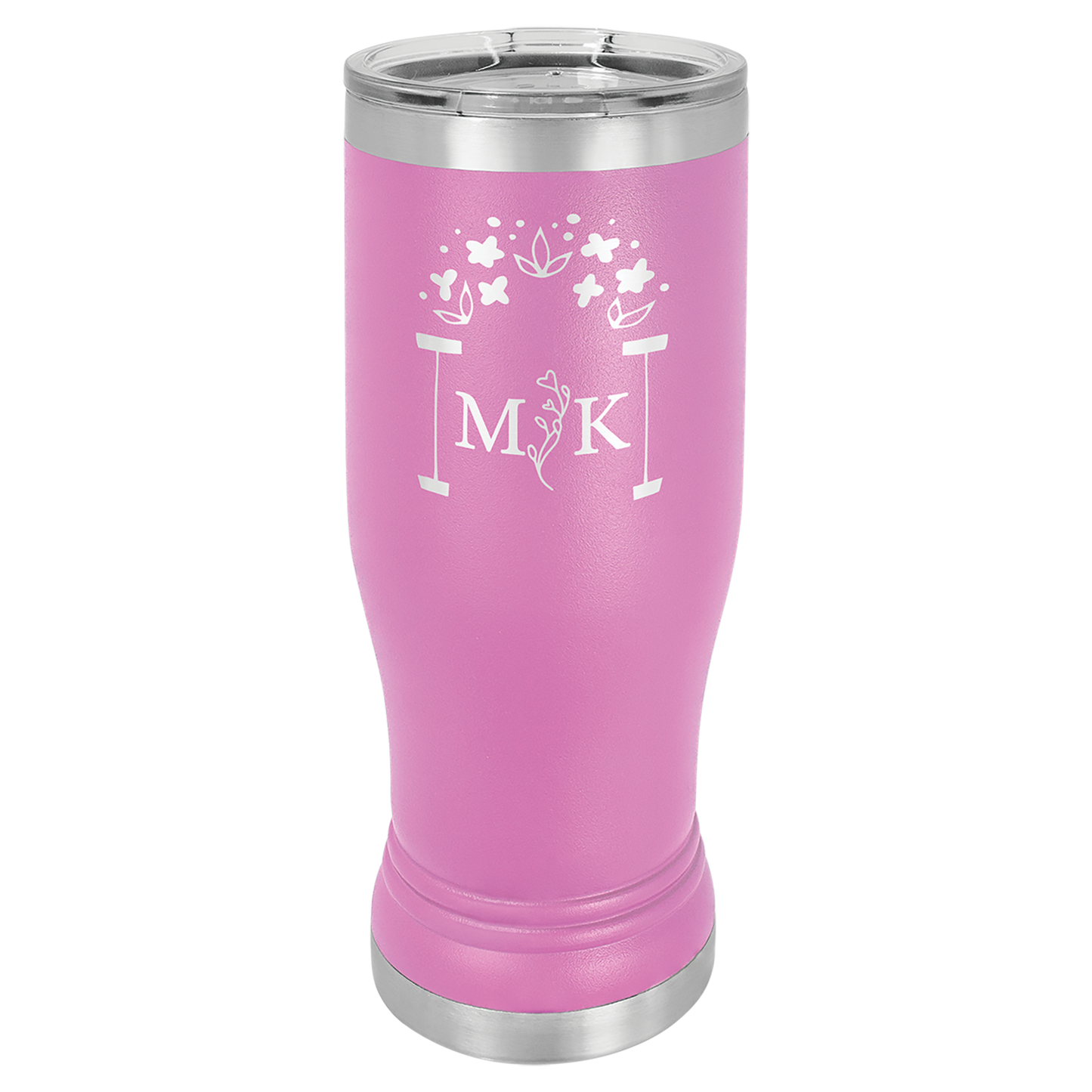 14oz Laser Engraved Personalized Pilsner Tumbler