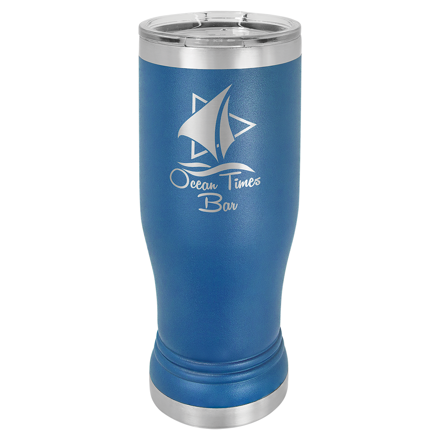 14oz Laser Engraved Personalized Pilsner Tumbler