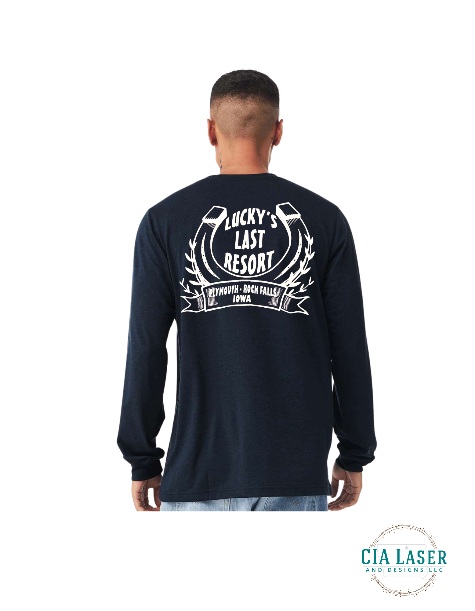 Long Sleeved Tee Bella Canvas Brand: Lucky's Last Resort Edition Adult