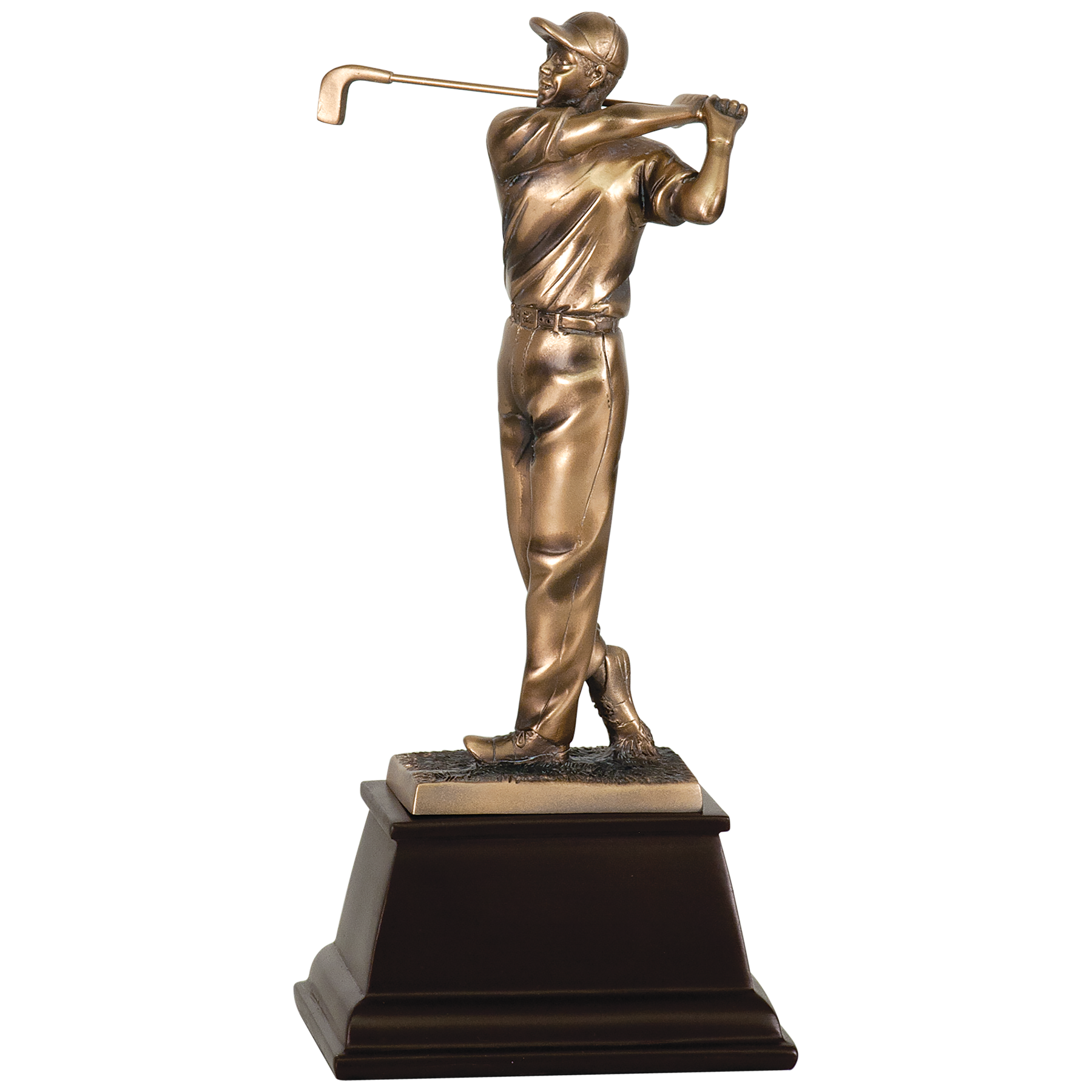 Resin Golf Trophy Custom Laser Engraved Golf Tournament Award Golf Event Awards