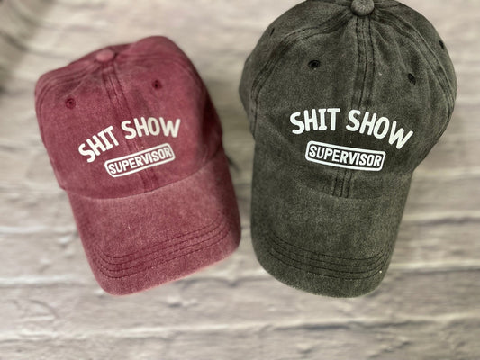 Shit Show Supervisor HTV hat