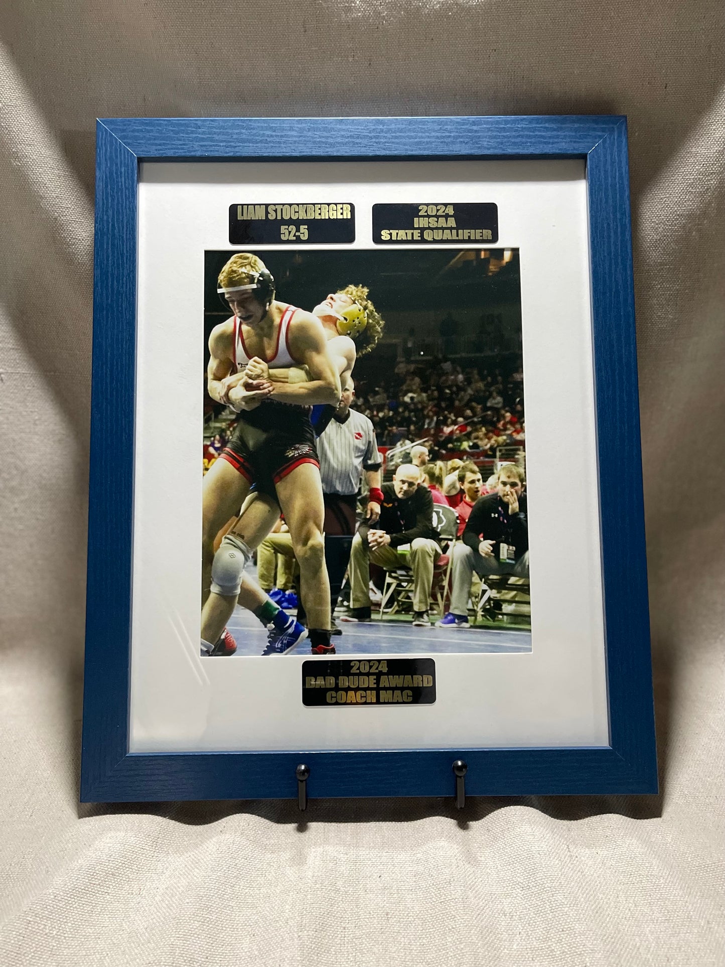Sports Award Picture Frame 11x14 Photo Plaque Personalized Engraved Matted