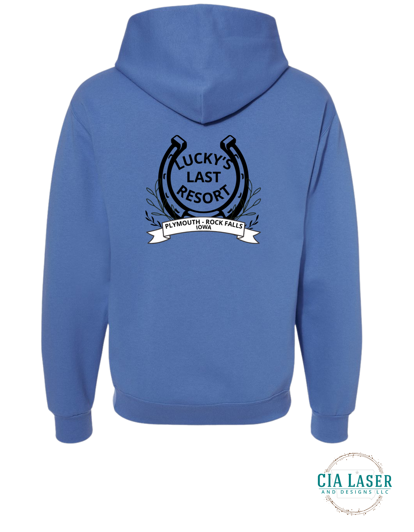 Jerzees Hoodie: Lucky's Last Resort Edition Adult