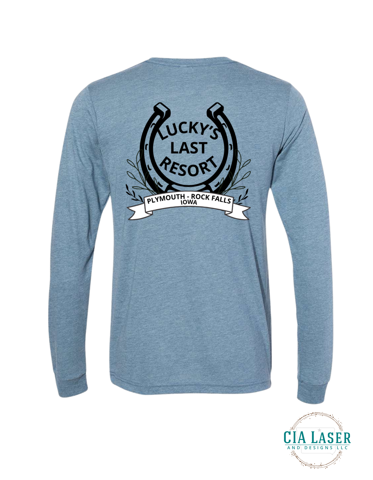 Long Sleeved Tee Bella Canvas Brand: Lucky's Last Resort Edition Adult