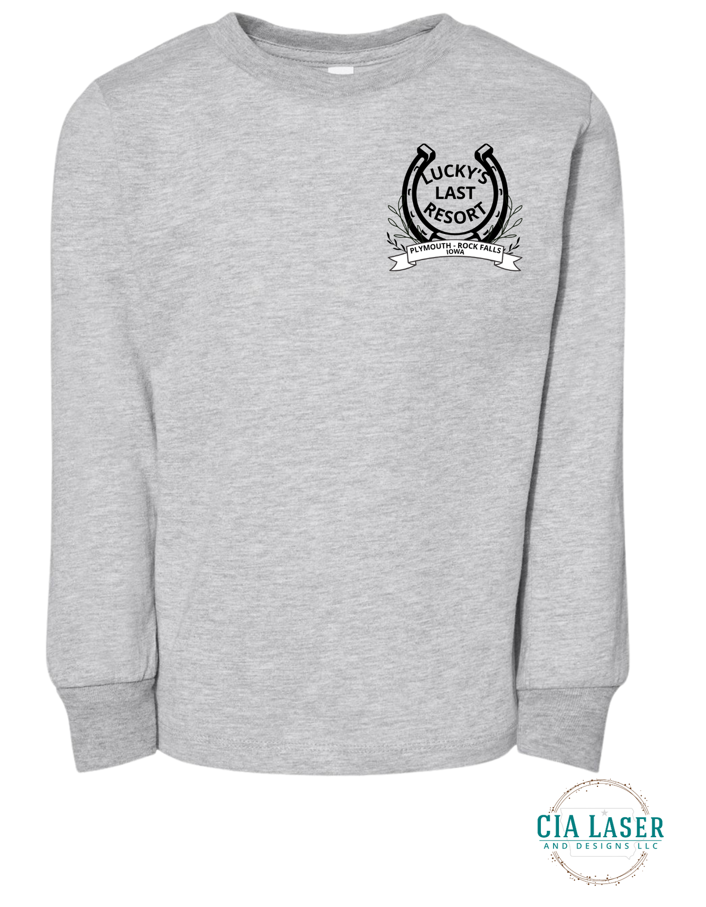 Long Sleeved Tee Bella Canvas Brand: Lucky's Last Resort Edition Toddler