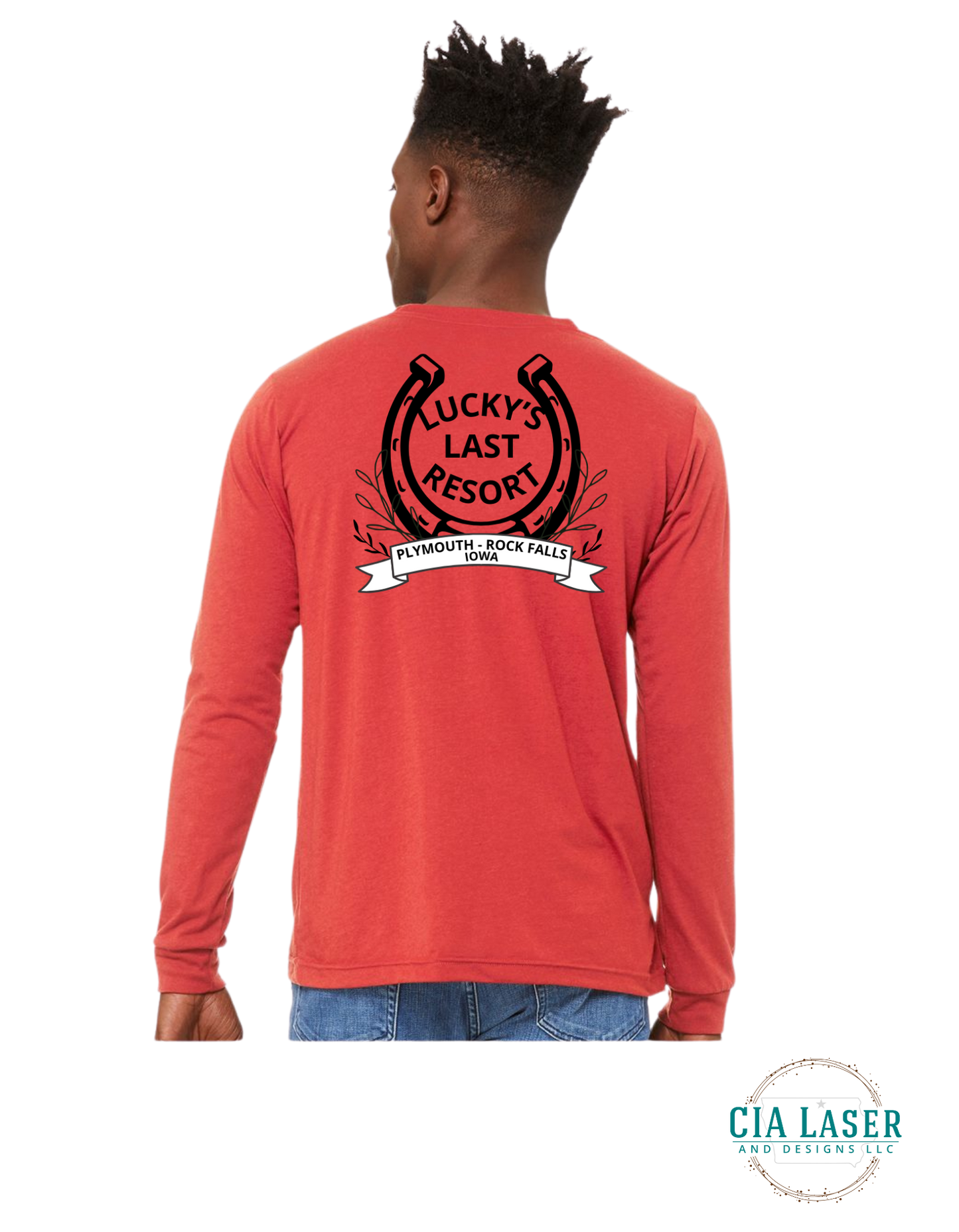 Long Sleeved Tee Bella Canvas Brand: Lucky's Last Resort Edition Adult