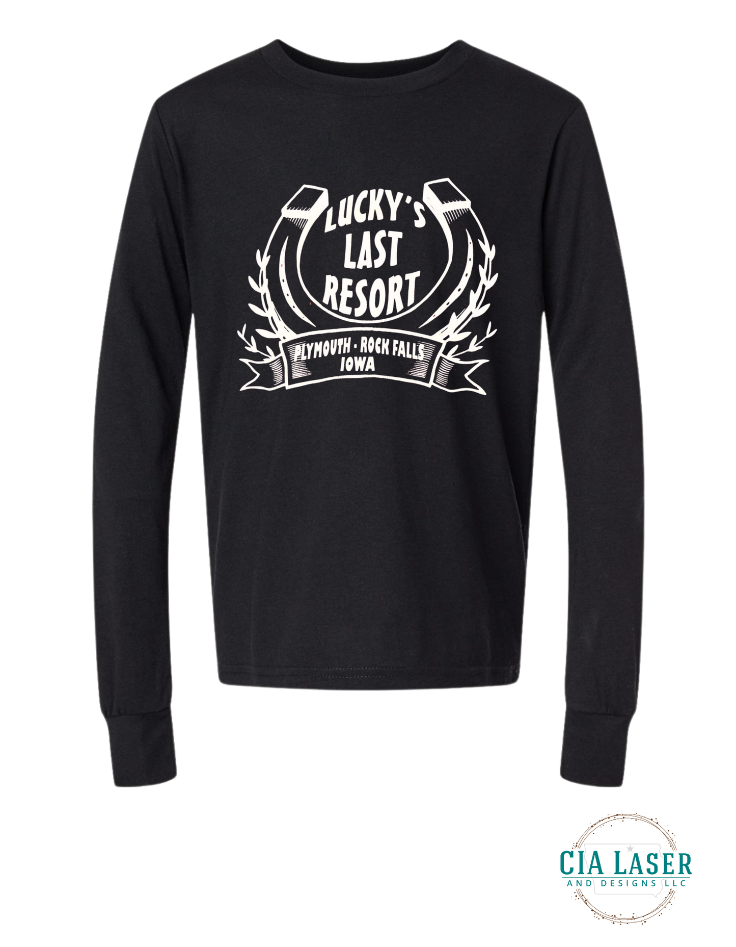 Long Sleeved Tee Bella Canvas Brand: Lucky's Last Resort Edition Youth