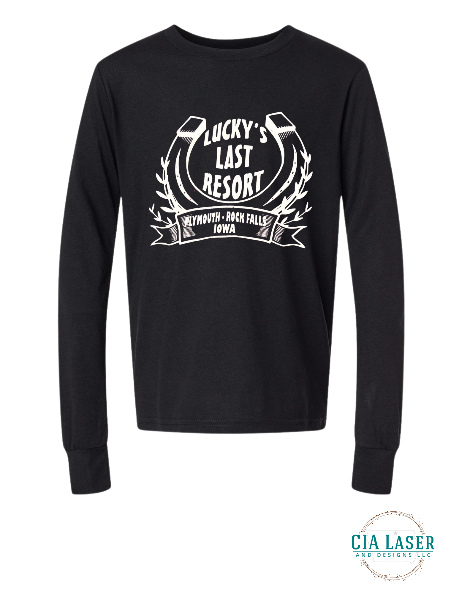 Long Sleeved Tee Bella Canvas Brand: Lucky's Last Resort Edition Youth