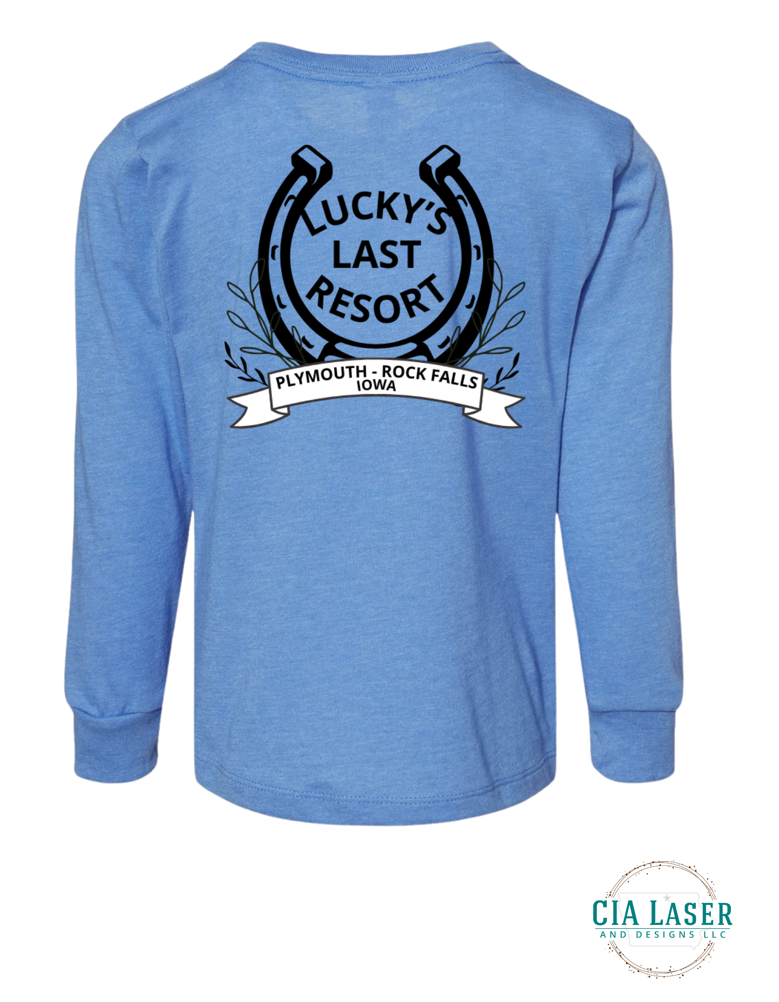 Long Sleeved Tee Bella Canvas Brand: Lucky's Last Resort Edition Toddler