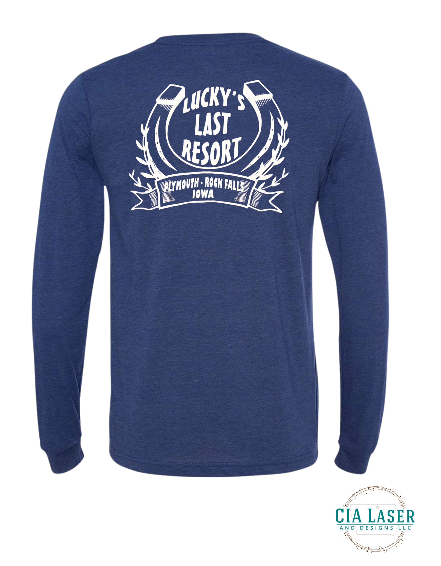 Long Sleeved Tee Bella Canvas Brand: Lucky's Last Resort Edition Adult