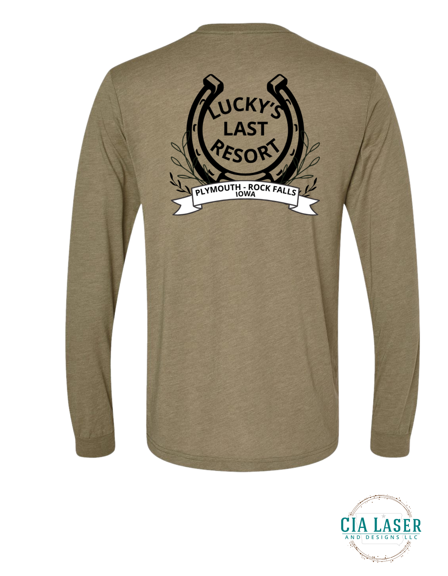 Long Sleeved Tee Bella Canvas Brand: Lucky's Last Resort Edition Adult