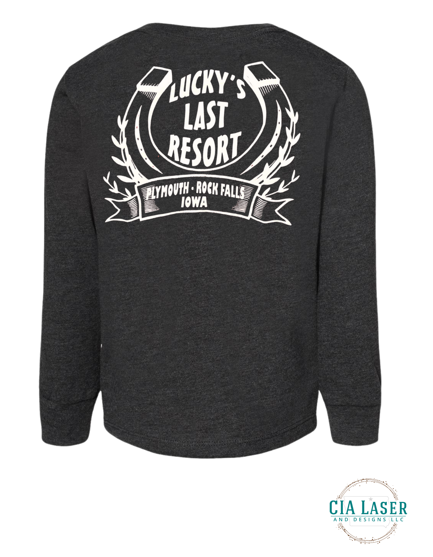 Long Sleeved Tee Bella Canvas Brand: Lucky's Last Resort Edition Toddler