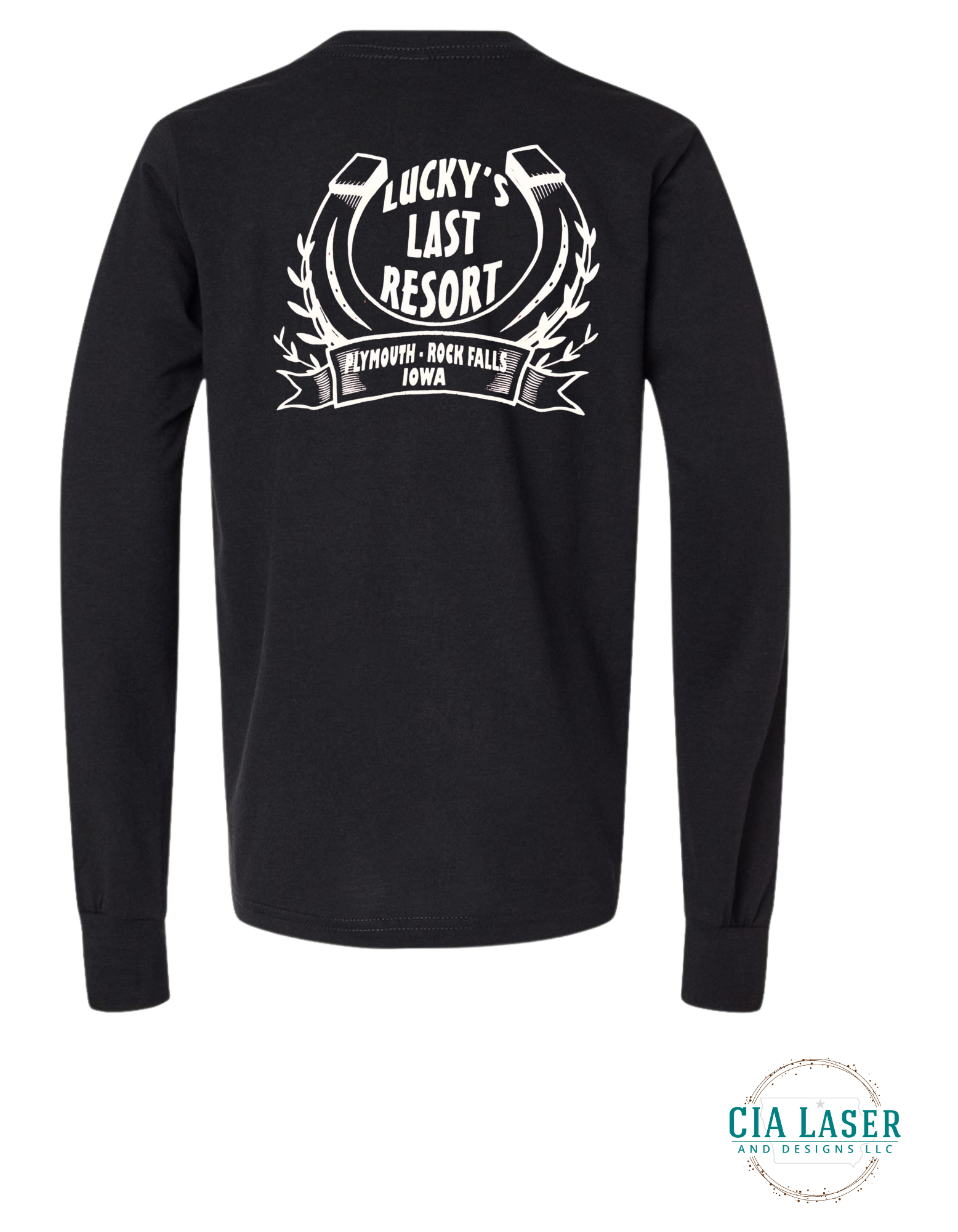 Long Sleeved Tee Bella Canvas Brand: Lucky's Last Resort Edition Youth