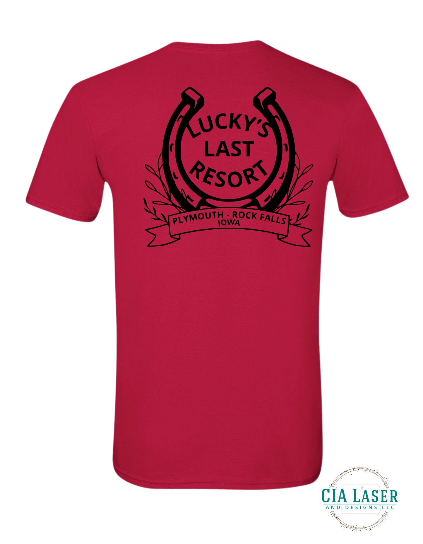 Lucky's Last Resort Short Sleeved T-Shirt Adult