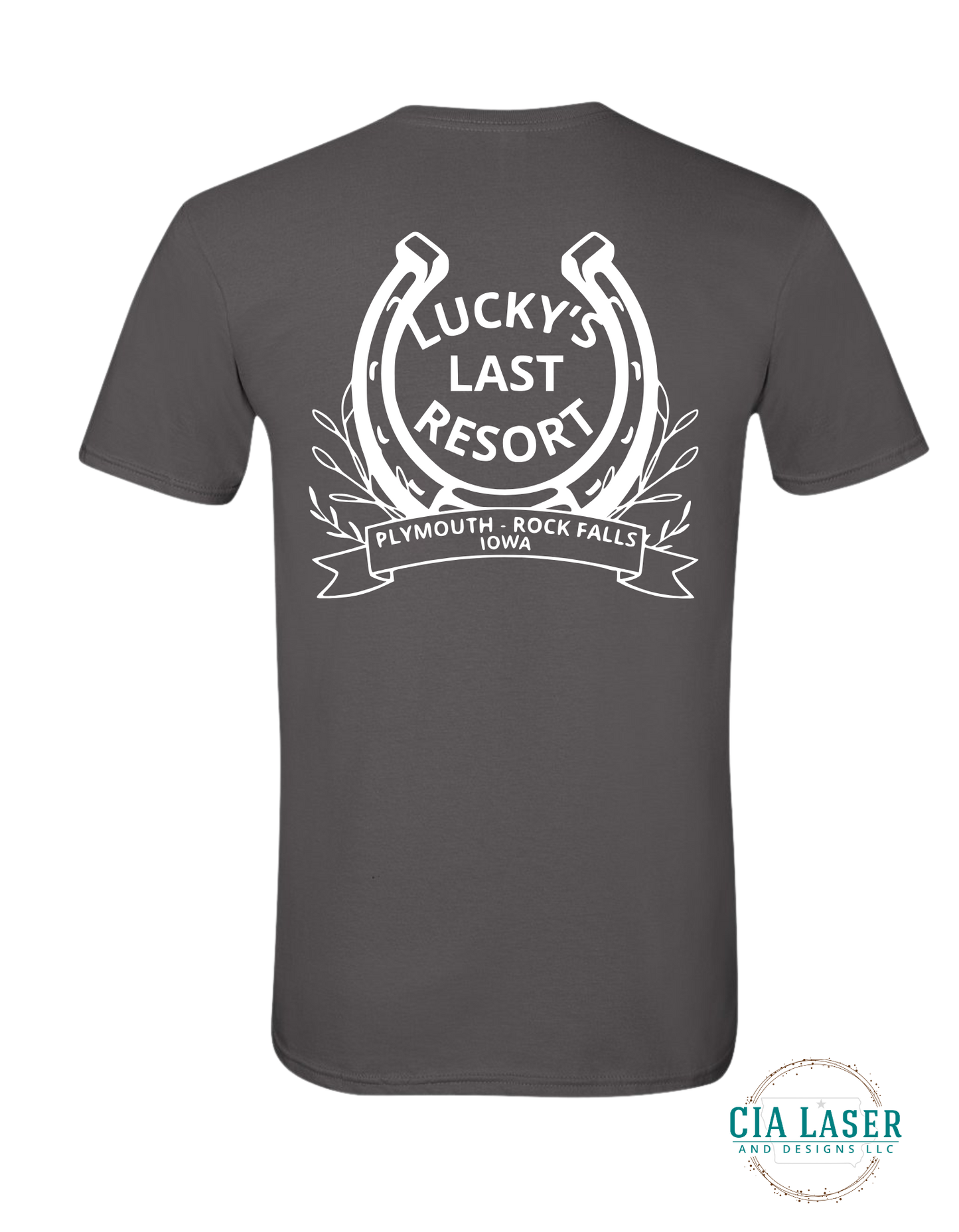 Lucky's Last Resort Short Sleeved T-Shirt Adult