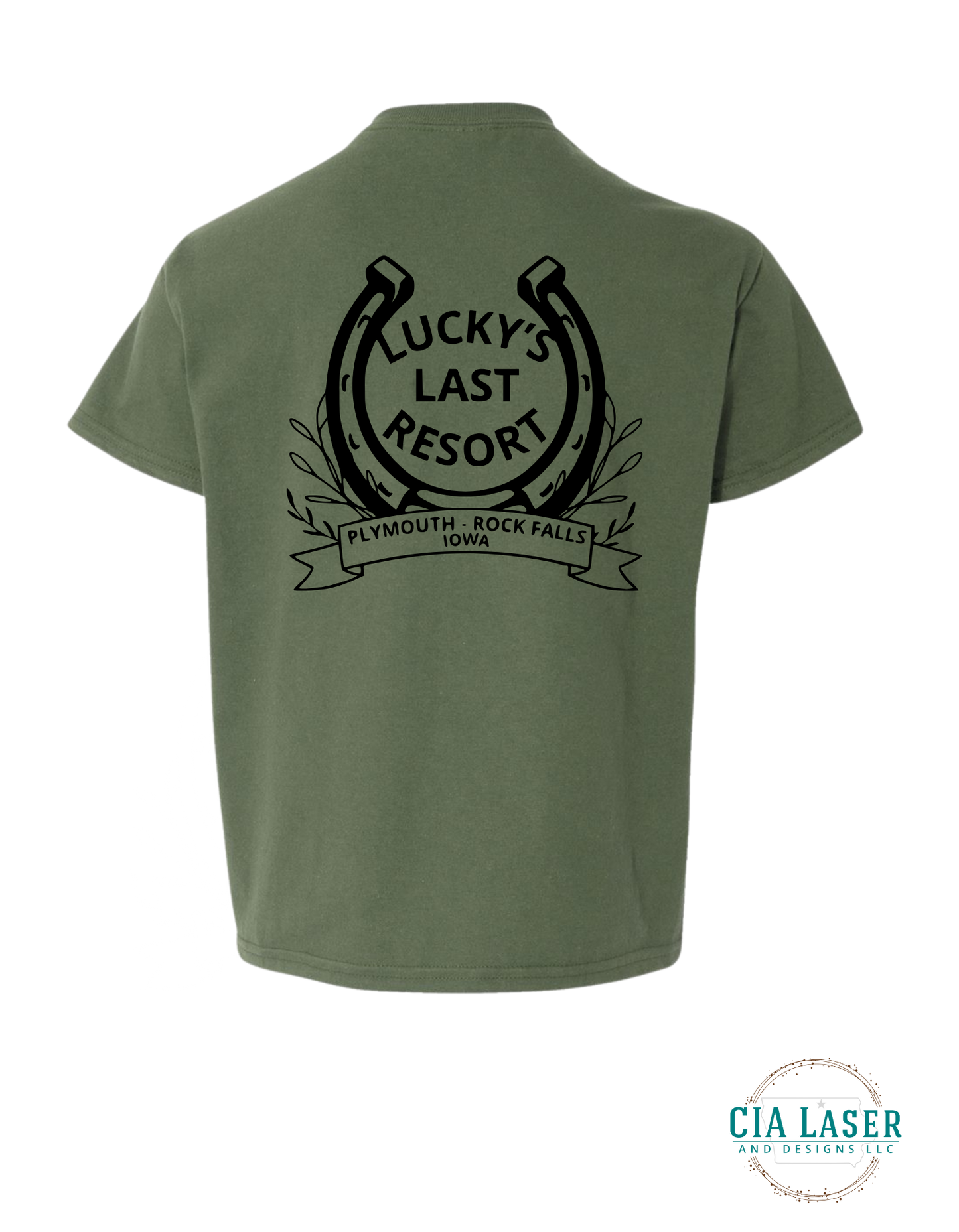 Lucky's Last Resort Short Sleeved T-Shirt Youth