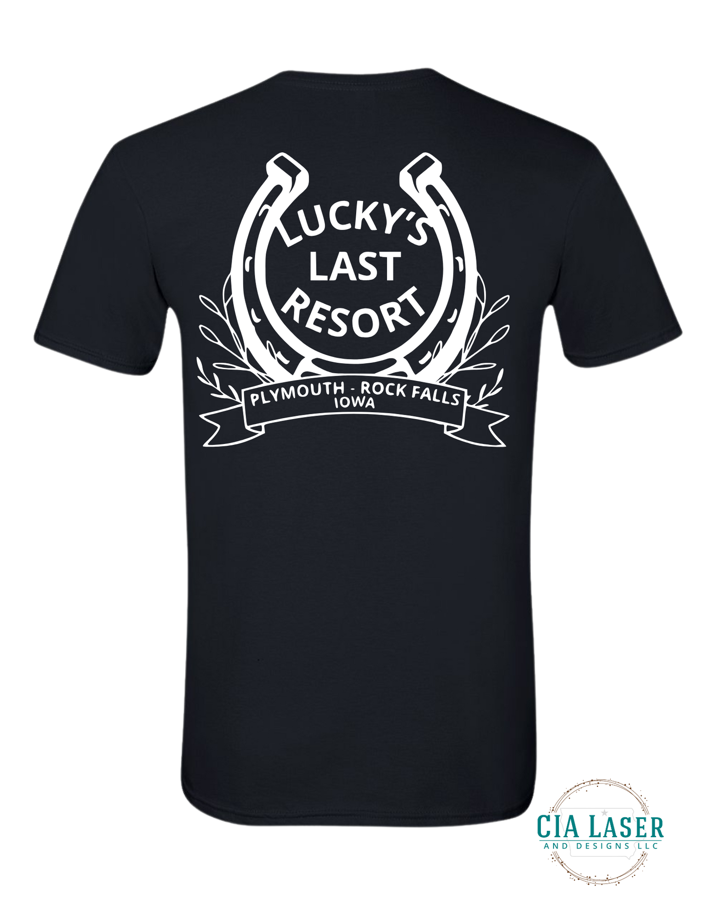 Lucky's Last Resort Short Sleeved T-Shirt Adult