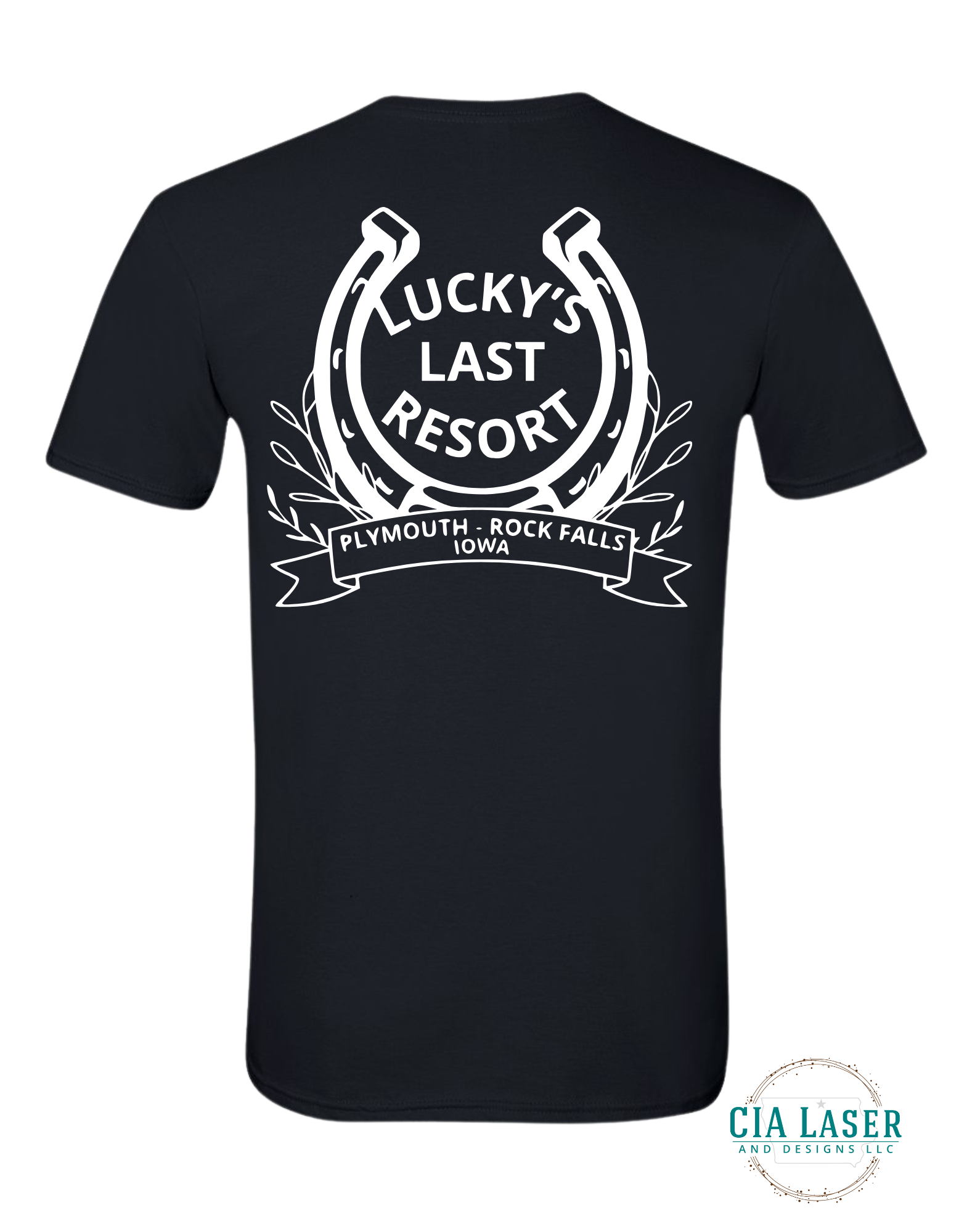 Lucky's Last Resort Short Sleeved T-Shirt Adult