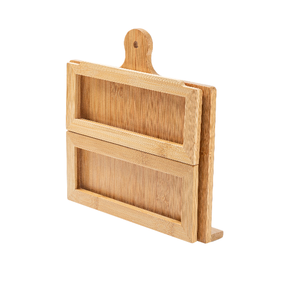 Personalized Easel Cutting Board Bamboo