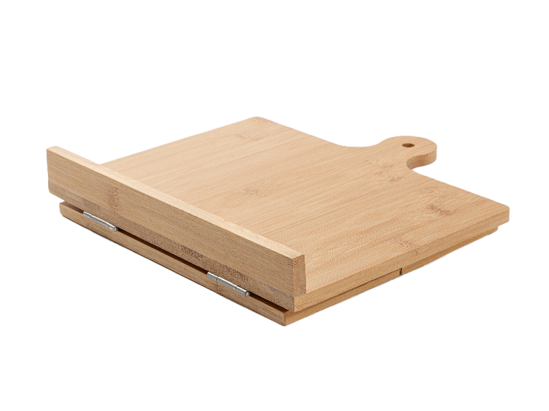 Personalized Easel Cutting Board Bamboo