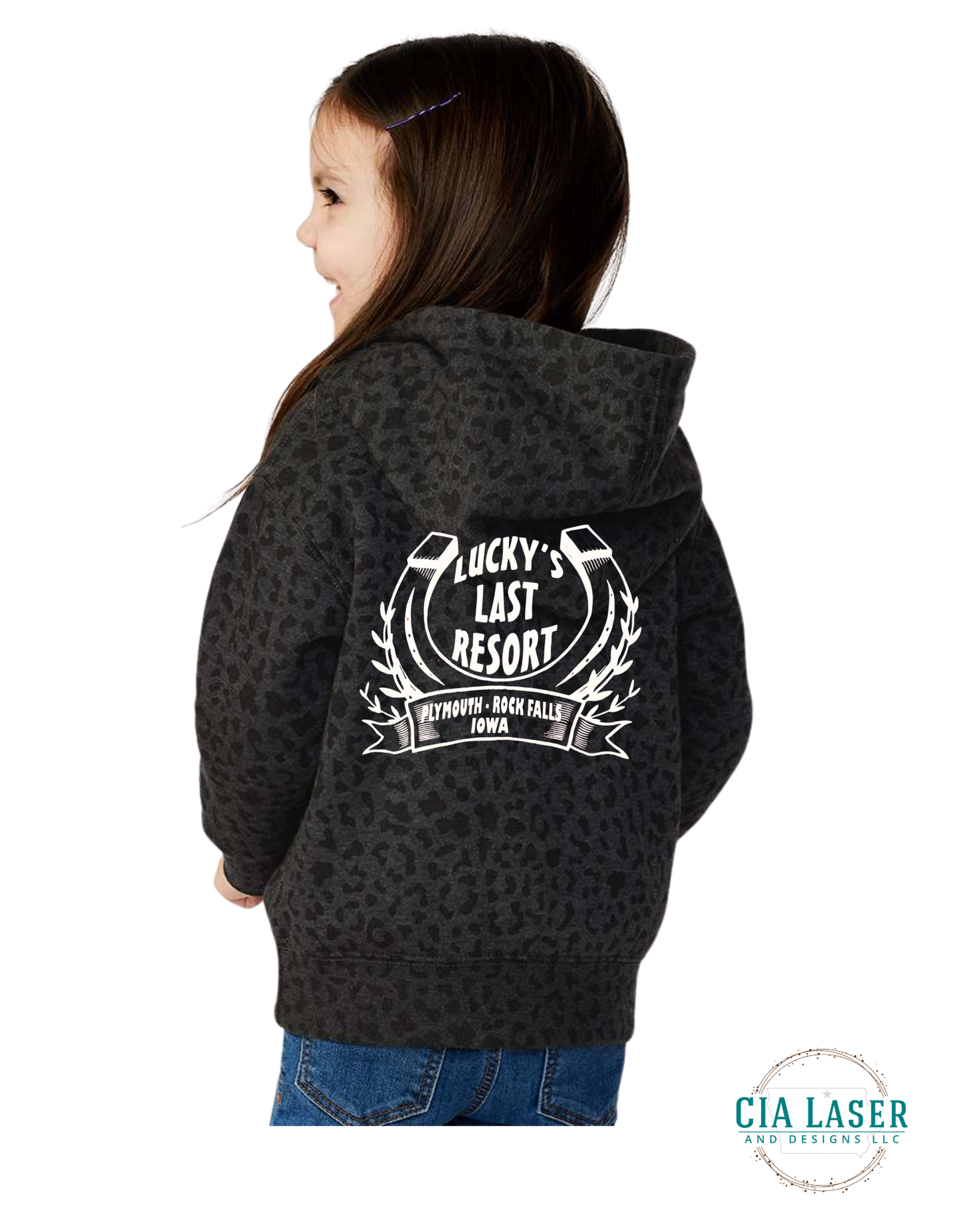 Rabbit Skins Hoodie: Lucky's Last Resort Edition Toddler