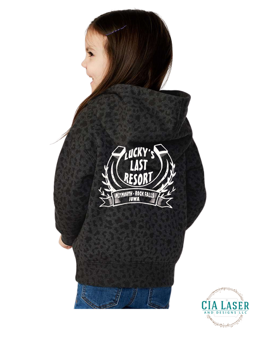 Rabbit Skins Hoodie: Lucky's Last Resort Edition Toddler