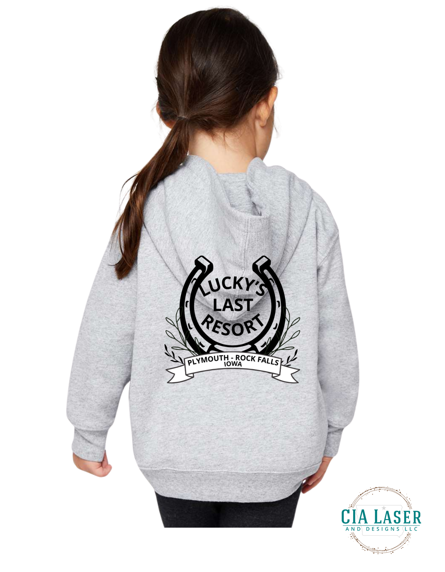 Rabbit Skins Hoodie: Lucky's Last Resort Edition Toddler