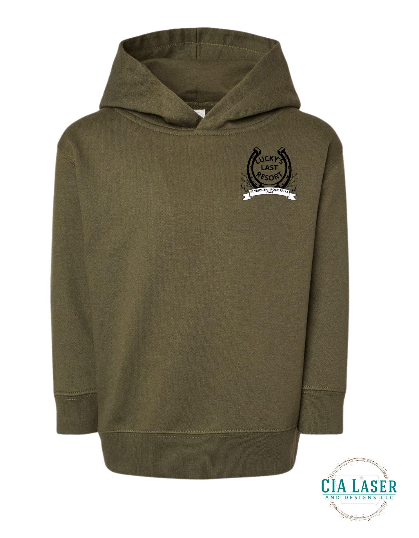 Rabbit Skins Hoodie: Lucky's Last Resort Edition Toddler