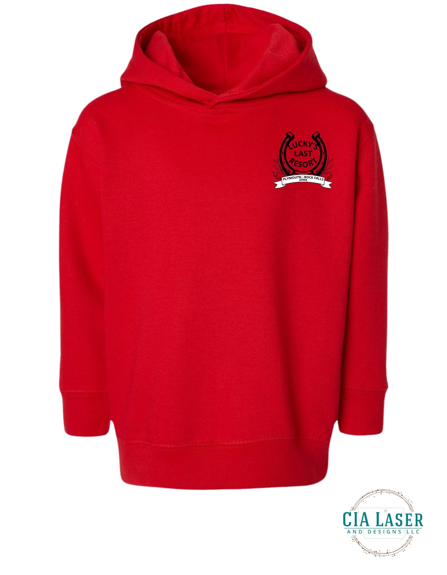 Rabbit Skins Hoodie: Lucky's Last Resort Edition Toddler