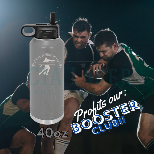 Rugby Team Spirit Central Springs Logo/Rugby Team Spirit/ Central Springs Logo Laser Engraved Personalized Polar Camel Laser Engraved Water Bottles