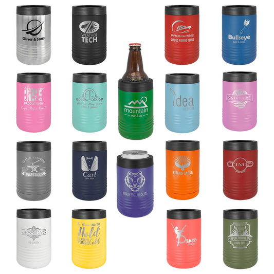 Personalized Beverage Holder for 12 and 16oz cans and 12 oz bottles