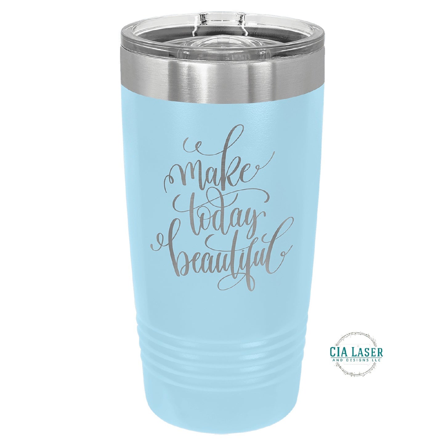 Personalized 20oz Tumbler, ADD YOUR LOGO, Wholesale Tumblers, Laser Engraved Cup, Corporate Gift, Branded, Powder Coated, Bulk Tumblers