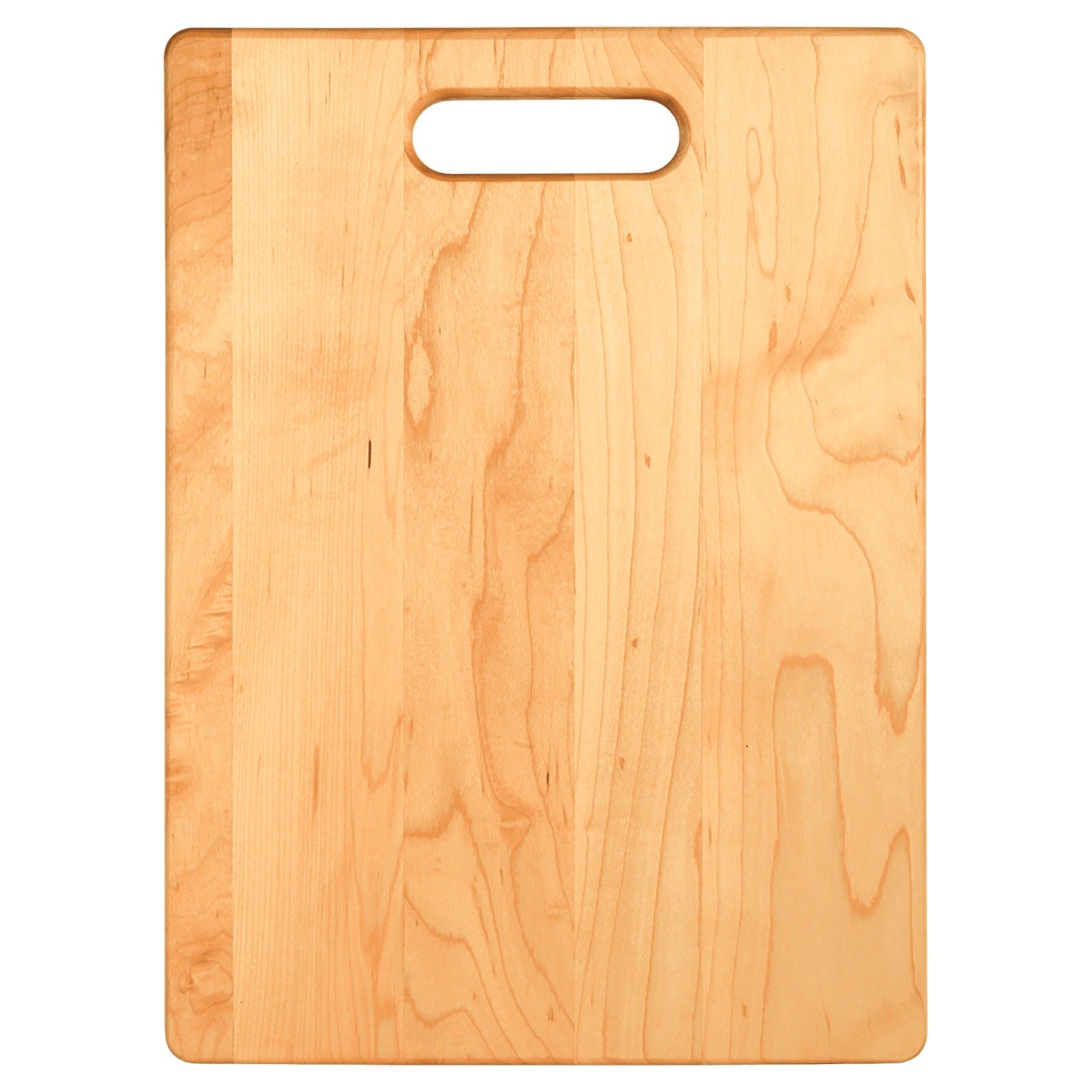 Maple Cutting Board 13.75 x 9.75 Rectangular Laser Engraved Personalized